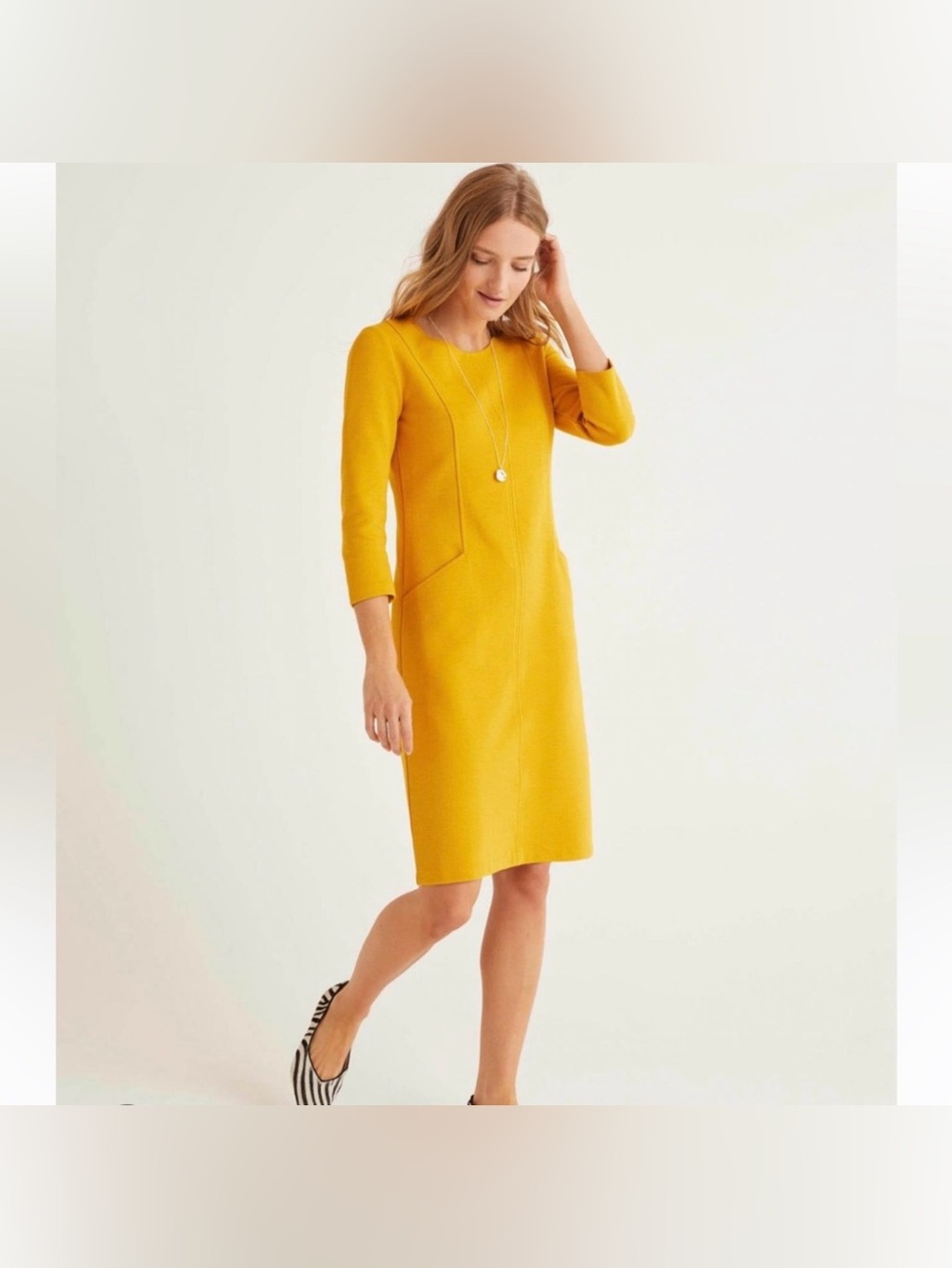 Boden Ellen Ottoman Dress - Picture 1 of 8